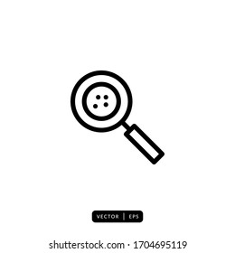 Search Icon Vector - Sign or Symbol