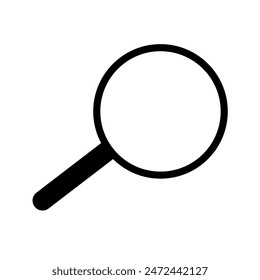 search icon vector with simple design.magnifying glass icon