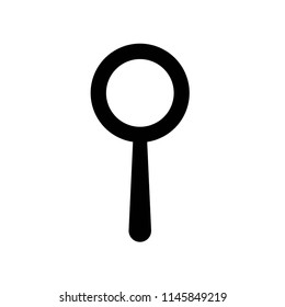 Search icon vector icon. Simple element illustration. Search symbol design. Can be used for web and mobile.