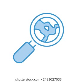 Search Icon vector stock illustration.