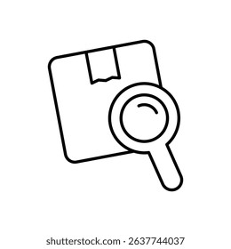 Search Icon vector stock illustration