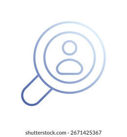 Suchsymbol, Vektorgrafik
