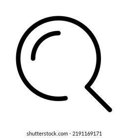 Ilustración de diseño de símbolo del vector de búsqueda