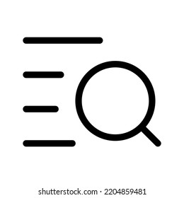 Ilustración de diseño de símbolo del vector de búsqueda