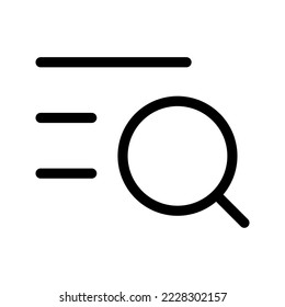 Search Icon Vector Symbol Design Illustration