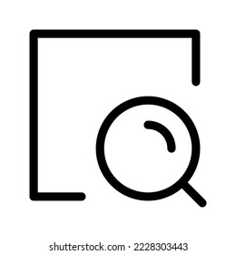 Search Icon Vector Symbol Design Illustration