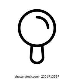 Ilustración de diseño de símbolo del vector de búsqueda