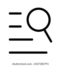 Suchen Symbol Vektor Symbol Design Illustration