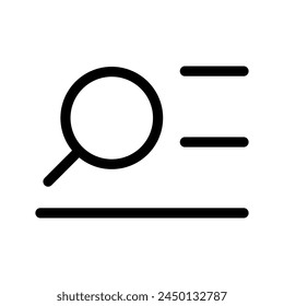 Search Icon Vector Symbol Design Illustration