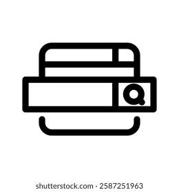 Search Icon Vector Symbol Design Illustration