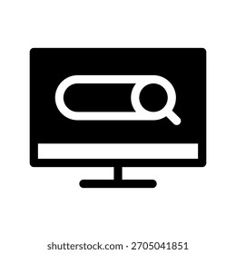 Ilustración de diseño de símbolo de Vector de icono de Búsqueda