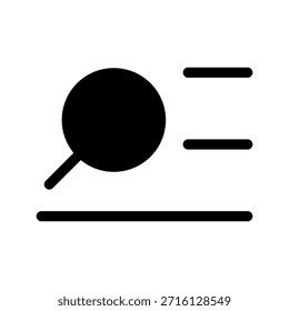 Ilustración de diseño de símbolo de Vector de icono de Búsqueda