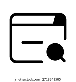 Vektorsymbol-Designgrafik durchsuchen