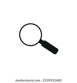 Search icon vector white background