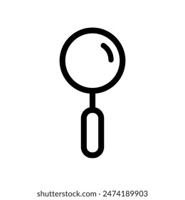 search icon vector zoom sign