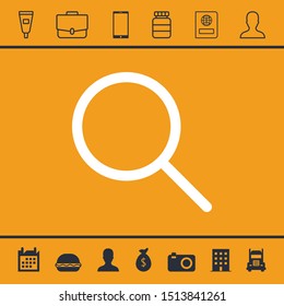Search icon for web and mobile