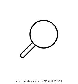 Search icon for web and mobile app. search magnifying glass sign and symbol
