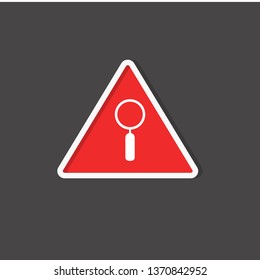 search icon. web sign