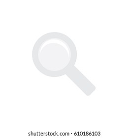 search icon white background