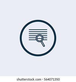 Search icon, zoom icon