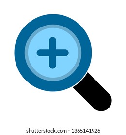 search icon - zoom symbol, magnifying glass symbol - find icon