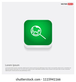 search iconGreen Web Button - Free vector icon