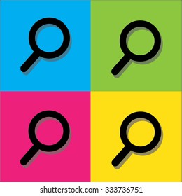 search icons set