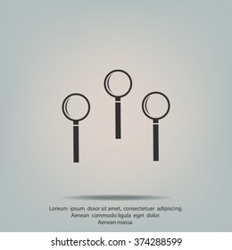 search icons set
