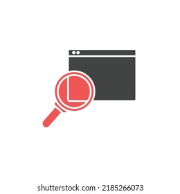 search icons  symbol vector elements for infographic web
