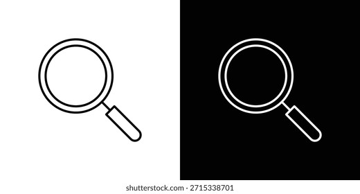 Plantilla de Vector de iconos de Búsqueda, EPS 10 para el diseño