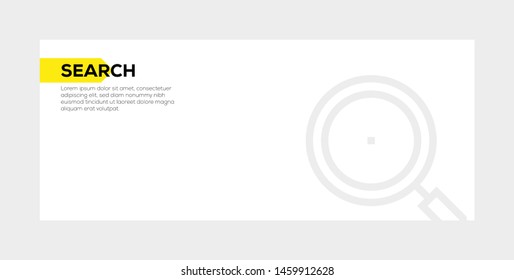 SEARCH AND ILLUSTRATION ICON CONCEPT