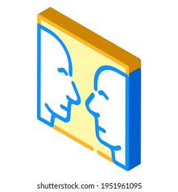 search for images isometric icon vector. search for images sign. isolated symbol illustration