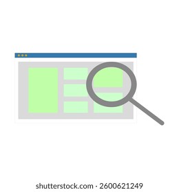 search, information, investigation, business, examining, magnify, discovery, magnifying glass, vector