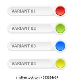 Search input field. Search input field icons. Search input field on a white background. Vector illustration