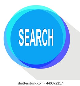 buscar. Plantilla de Internet. Icono del vector.