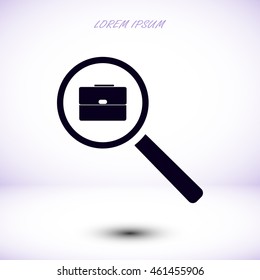 search job, icon