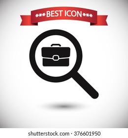 Search job icon vector