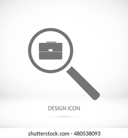 search job, icon, vector best flat icon, EPS