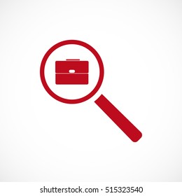 search job, icon, vector best flat icon, EPS