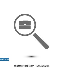 search job, icon, vector best flat icon, EPS
