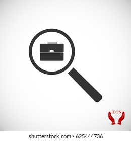 search job, icon, vector best flat icon, EPS