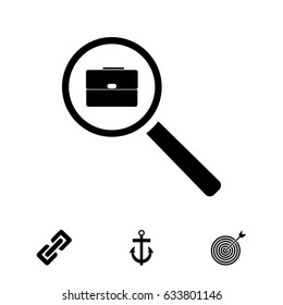 search job, icon, vector best flat icon, EPS