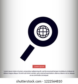 search for land vector icon 10 eps