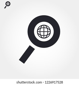 search for land vector icon 10 eps