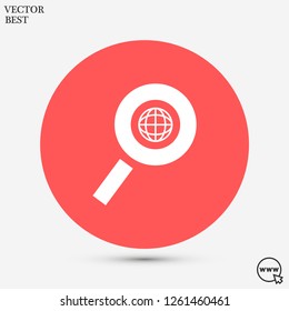 search for land vector icon 10 eps
