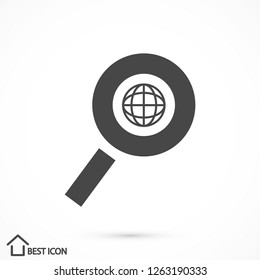 search for land vector icon 10 eps