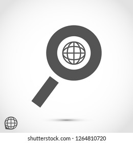 search for land vector icon 10 eps
