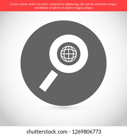 search for land vector icon 10 eps