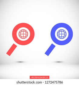 search for land vector icon 10 eps