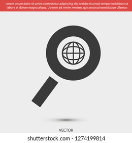 search for land vector icon 10 eps